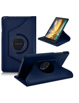 Funda para tablet Galaxy Samsung Tab A8 personalizada con foto giratoria 360 azul